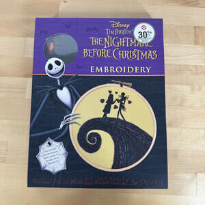 The Nightmare Before Christmas Embroidery‎ Kit Tim Burton
